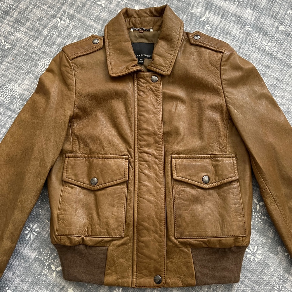 Banana Republic Leather Jacket